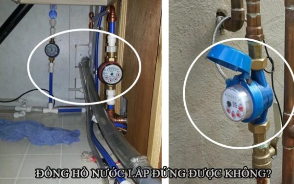 ứng dụng đồng hồ nước lắp đứng