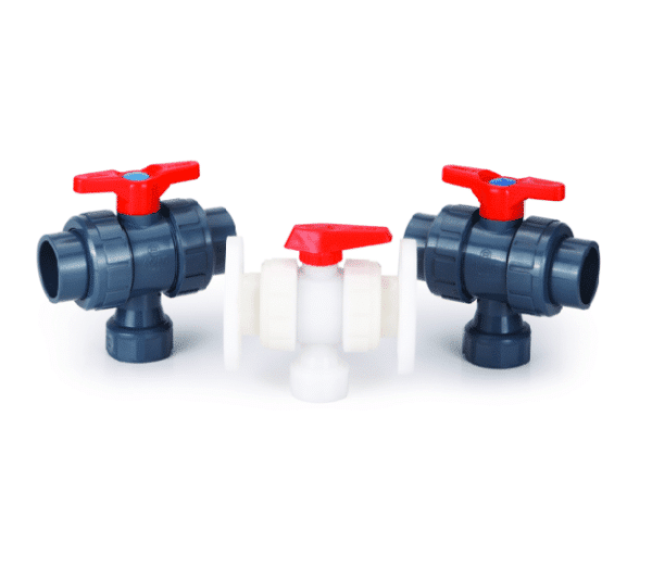 van bi nhựa 3 ngã